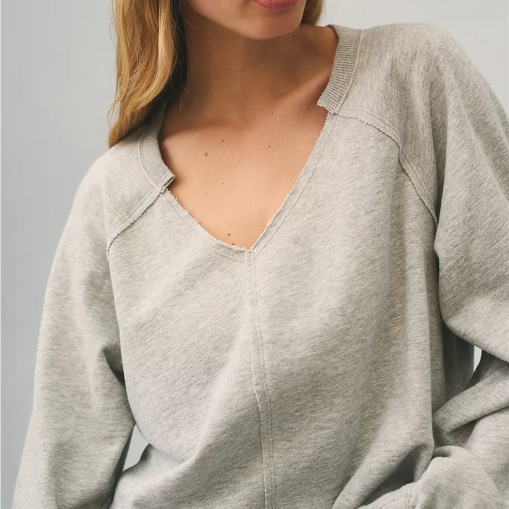 Pilcro Reworked Popover Sweatshirt - Picture 7 of 7